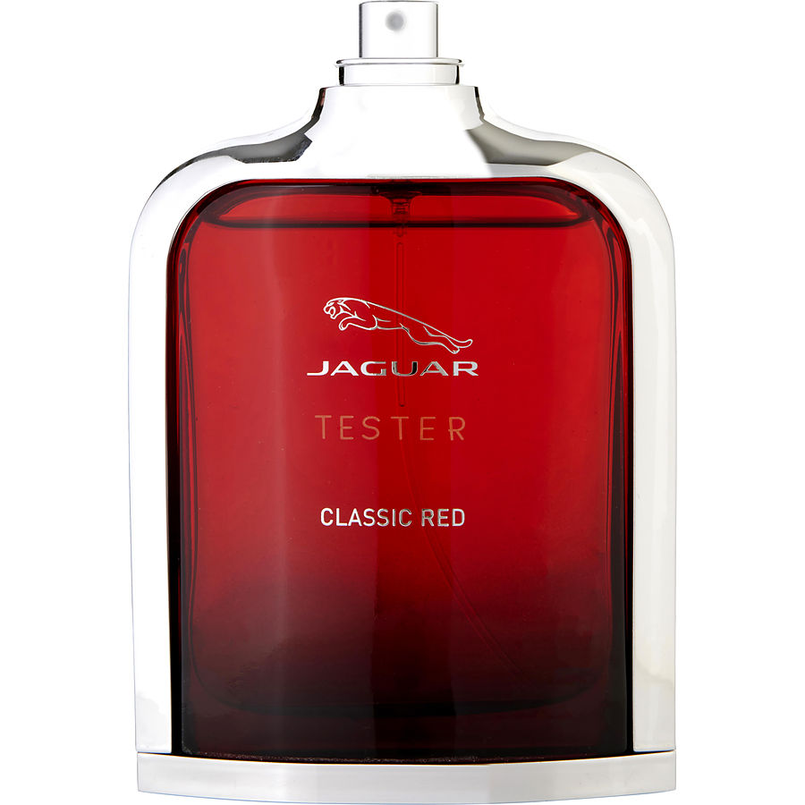JAGUAR RED 3.4 EDT MEN TESTER NO CAP