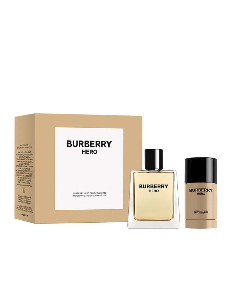 BURBERRY HERO 3.4 EDT MEN + 2.5 DEO STICK