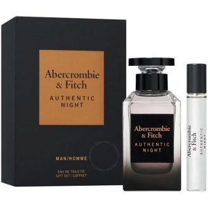 ABERCROMBIE AUTHENTIC NIGHT 3.4 EDT MEN + 15ML