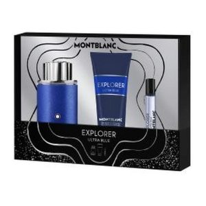 MONT BLANC EXPLORER ULTRA BLUE 3.4 EDP MEN + 3.4 S/G + 7.5 ML
