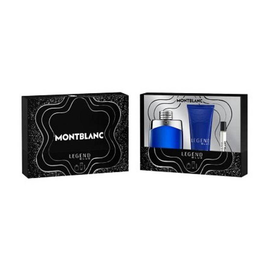 MONT BLANC LEGEND BLUE 3.4 EDP MEN + 3.4 S/G + 7.5ML