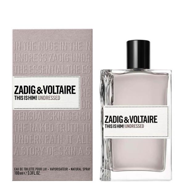 ZADIG VOLTAIRE THIS IS HIM UNDRESSED 3.4 EDT MEN