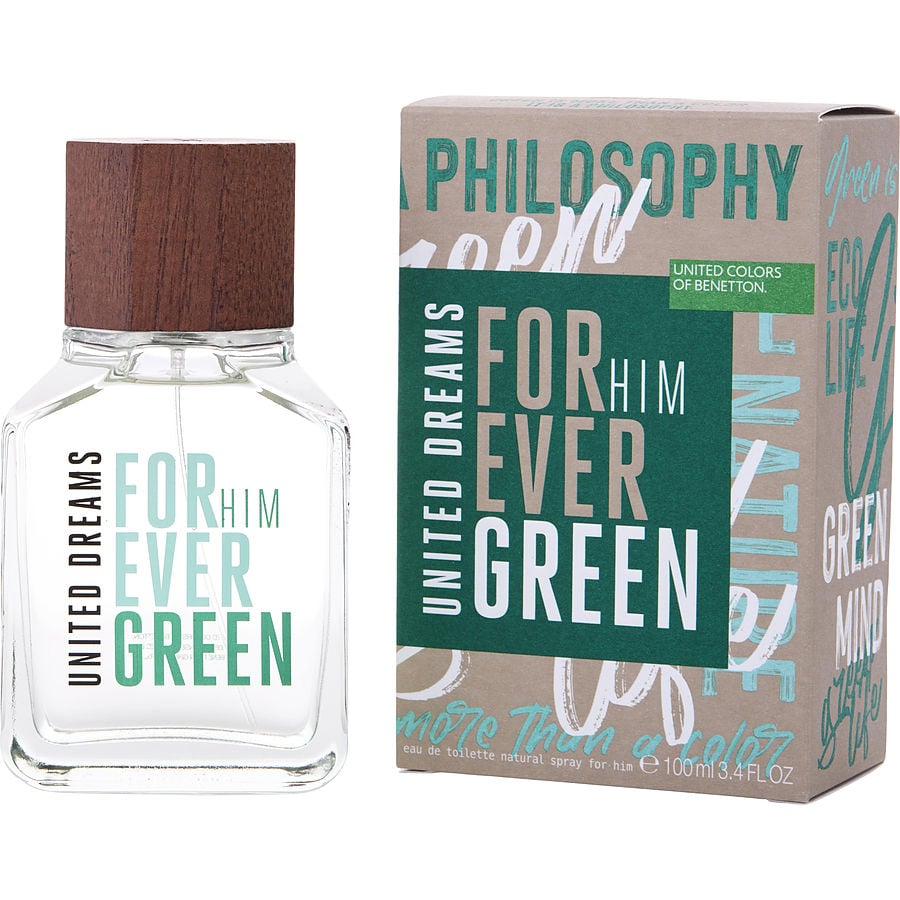 BENETTON FOREVER GREEN 3.4 EDT MEN
