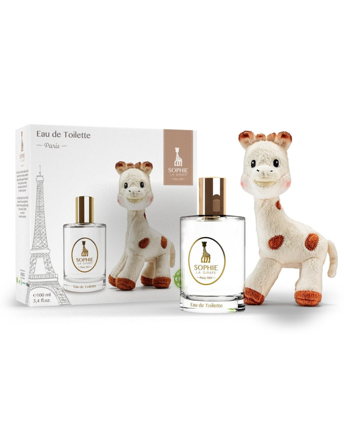 SOPHIE LA GIRAGE 3.4 EDT UNISEX + SOFT TOY