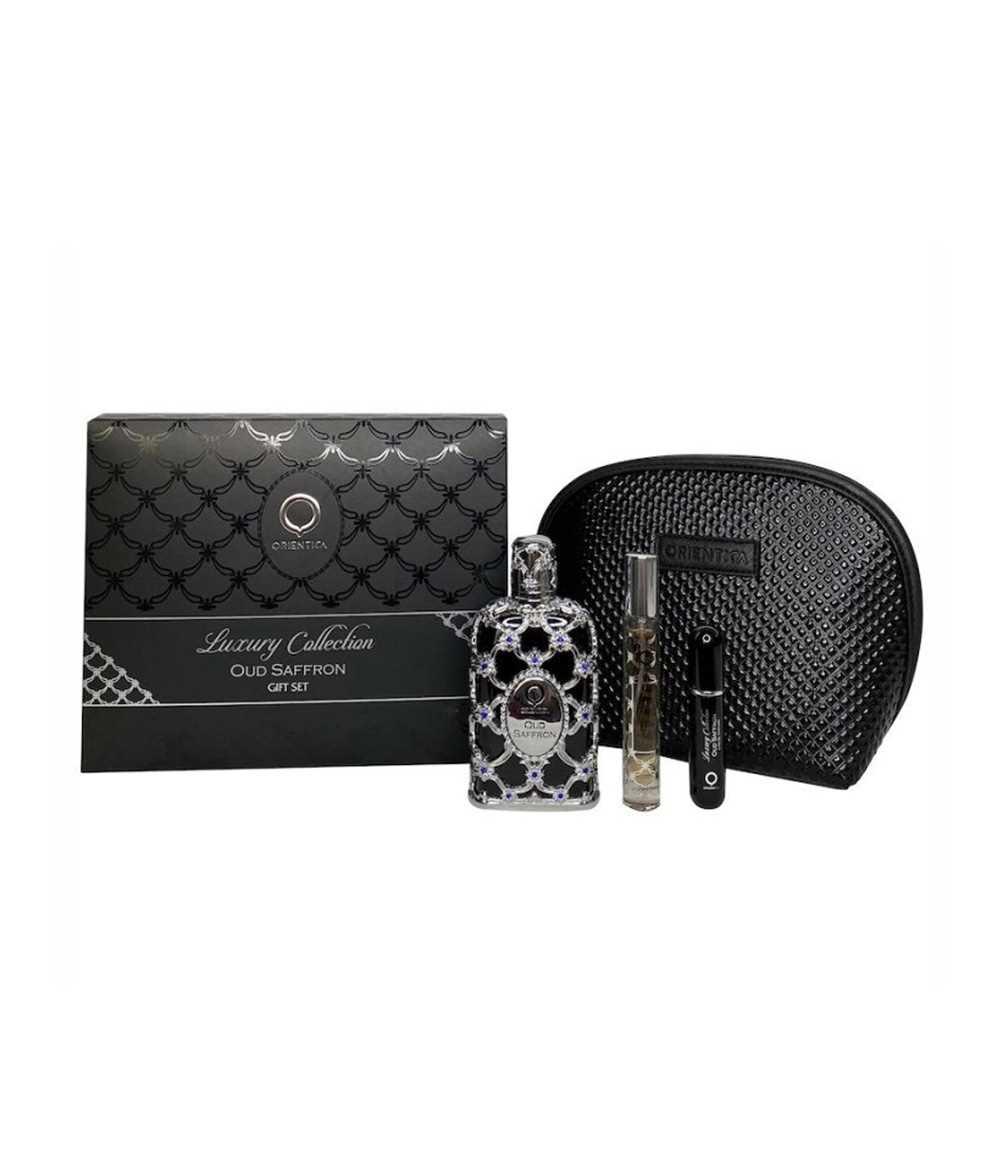 ORIENTICA OUD SAFFRON 2.8 EDP UNISEX + 7.5ML+ ATOMIZER+ BAG