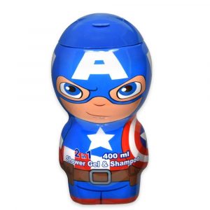 MARVEL CAPTAIN AMERICA 2D 13.5 S/G & SHAMPOO