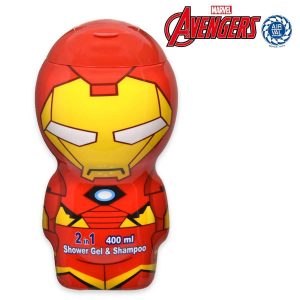 MARVEL IRON MAN 2D 13.5 S/G & SHAMPOO