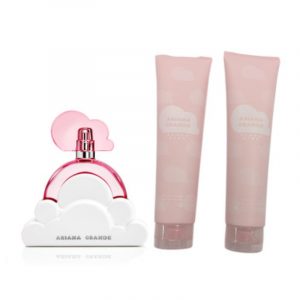 ARIANA GRANDE CLOUD PINK 3.4 EDP WOMEN + 3.4 S/G + 3.4 B/WOMEN